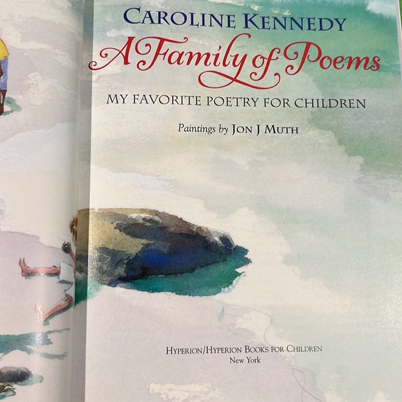 Caroline Kennedy A Family Of Poems HC/DJ Book EXC - Picture 5 of 9